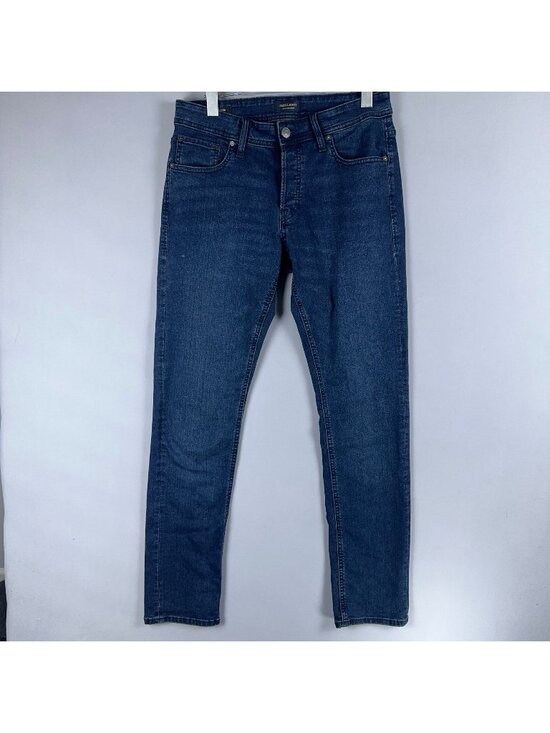 Jack & Jones Other - Jack & Jones Glenn Slim Fit Jeans Mens Size 32x34 Blue Dark Wash Mid Rise